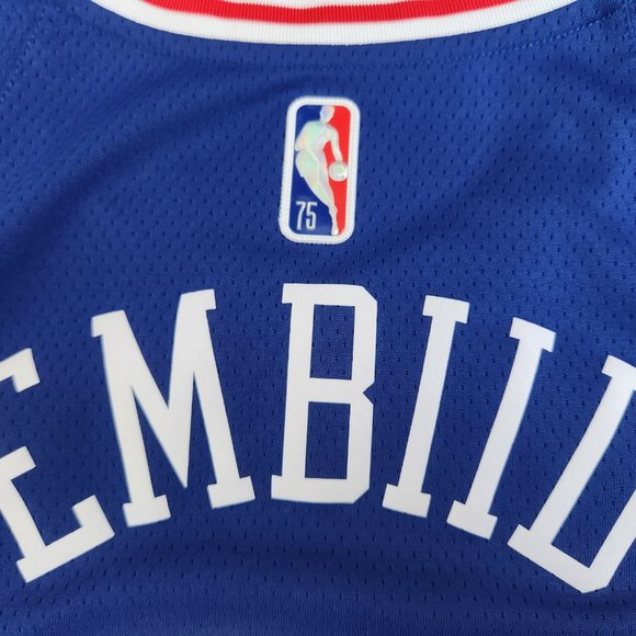 Philadelphia 76ers Joel Embiid Nike Swingman Jersey Men's Size Medium - Picture 7 of 12